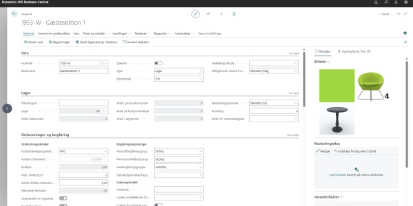 Produktion og montage styring i BC