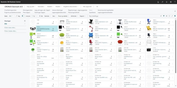Styr dit lager med Business Central