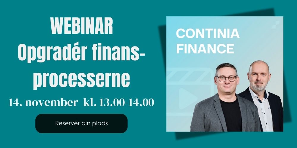 Continia Finance webinar