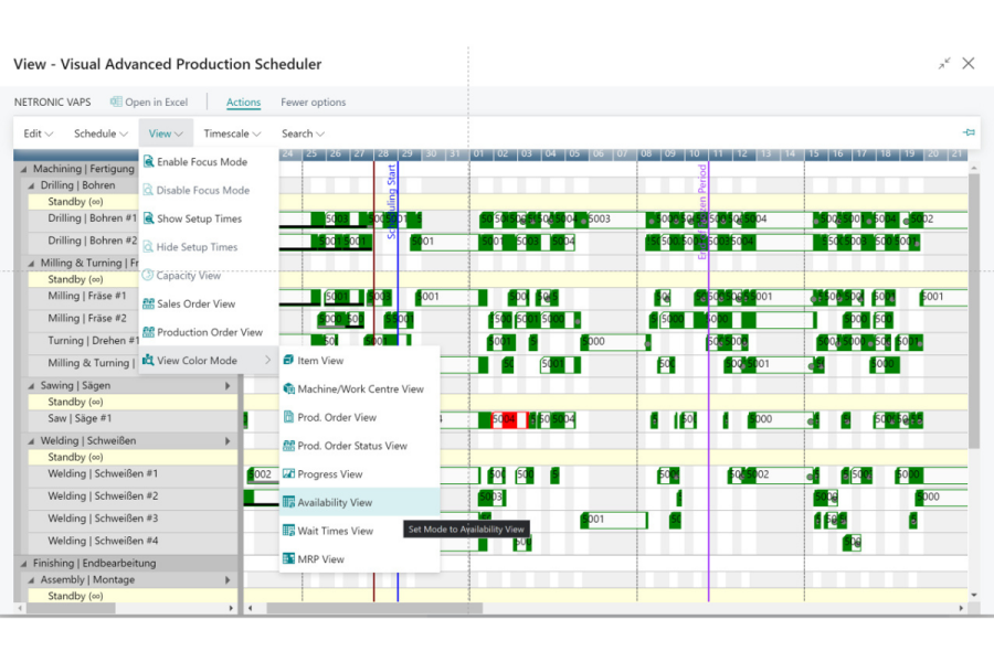 Produktionsplanlægning med VAPS
